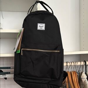 Herschel Supply Company Classic Black Nova Backpack - NWT